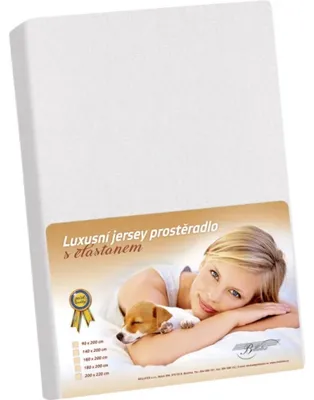 Imagen del producto de Jersey LUX - 180x200 cm - Blanco
