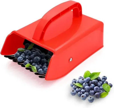 Produktbild von Famanu Obstpflücker mit ergonomischem Handgriff - Rot