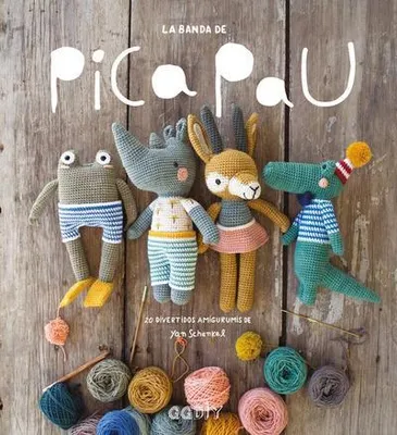 Produktbild von La banda de Pica Pau : 20 divertidos amigurumis