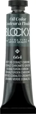 Produktbild von Blockx 3x Ölfarbe, Kobaltgrün Chrom, Tube 20ml - Chromkobaltgrün 212664BXC