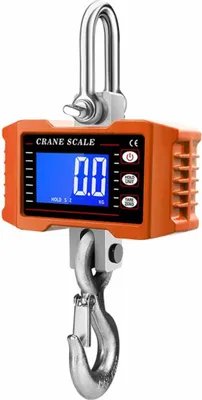 Obrázok produktu pre INF 2000kg Digitalna Žeriavová Váha - Odolná Závesná Váha s LCD Displejom Oranžová