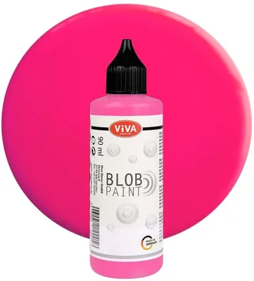 Zdjęcie produktu dla ViVA DECOR Blob Paint 90 ml neonpink
