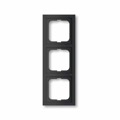 Immagine prodotto di Cornice Busch-Jaeger, tripla, Future Linear, nero opaco, 1 pz.
