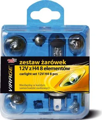 Obrázok produktu pre Zestaw Żarówek 12V Z H4 8 Elementów