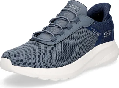 Produktbild von Skechers Herren Sneaker Bobs Squad Chaos Tough Walk blau