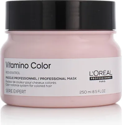 A product shot of a L'Oréal hair mask.