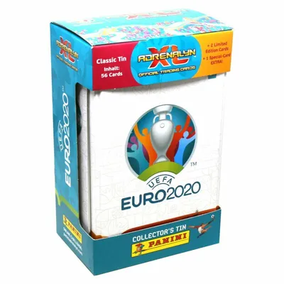 Obrázok produktu pre Panini 04007 UEFA Euro 2020™ Adrenalyn XL plechová krabička