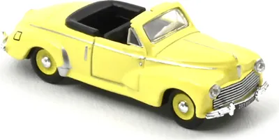 Produktbild von Norev 472373 Peugeot 203 Cabriolet 1952 gelb Maßstab 1:87 Modellauto
