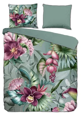 Zdjęcie produktu dla Muller Textiles 30503.99.28, Koc do nakrycia w zestawie, Poszewka na poduszkę dołączona