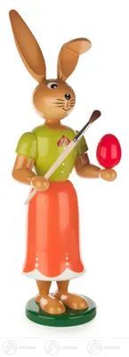 Produktbild von Osterhase Hasenmalerin Höhe = 55cm NEU
