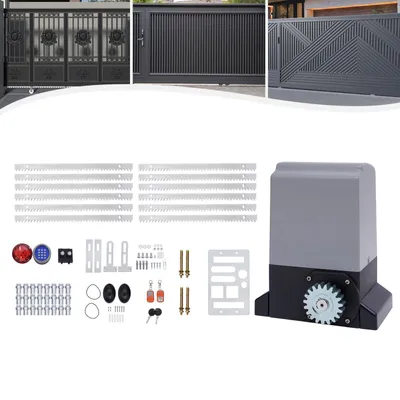 Image de Motorisation pour portail coulissant max. 1 200 kg, ouvre-portail, motorisation pour portail coulissant