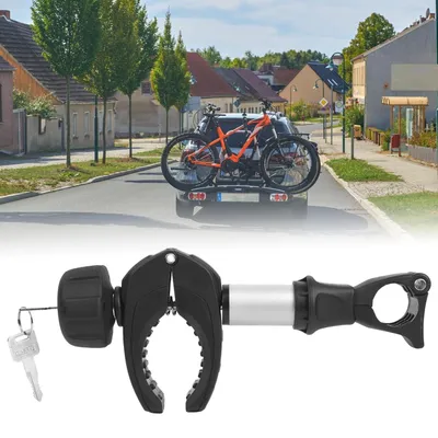Zdjęcie produktu dla Zamykany uchwyt ramowy do bagażnika rowerowego 25 cm