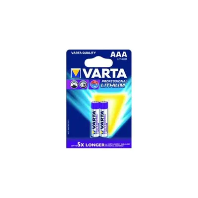 Produktbild von Varta Professional - Batterie 2 x AAA - Li