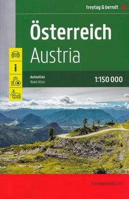 Produktbild von Österreich Supertouring, Autoatlas 1:150.000, freytag & berndt
