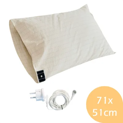 Produktbild von Earthle Earthling Kissenbezug - Erdungskissenbezug - Erdung - Ableiten - Grounding - Baumwolle (71x51cm)