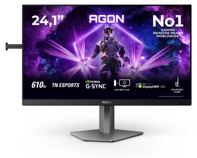 Zdjęcie produktu dla AOC G2 AG246FK6, 61,2 cm (24.1"), 1920 x 1080 px, Full HD, LED, 0,5 ms, Czarny, Szary