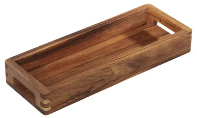Imagen del producto de Bandeja de servicio Zassenhaus, de acacia, 32 x 12 x 4,5 cm, modelo 59229, código 4006528059229