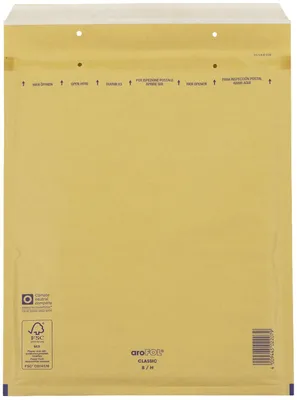 Produktbild von AROFOL 2FVAF000068 Luftpolstertasche 10 Stück 290x370, braun