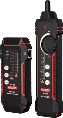 Zdjęcie produktu dla Tester kabli sieciowych, test ciągłości, śledzenie kabli, NF-802