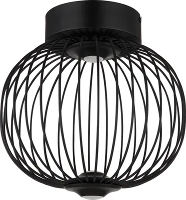 Produktbild von Globo Lighting Deckenleuchte Metall schwarz matt, LED