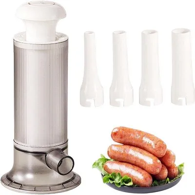 Immagine prodotto di Stampo manuale per polpette Pers-Tool, anti-attaccamento, per polpette di pollo modellabili, 24,5 x 11 cm
