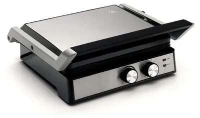 Produktbild von Telefunken M08359, Schwarz, Edelstahl, Drehregler, 290 x 240 mm, 180°, 2000 W, 220-240 V