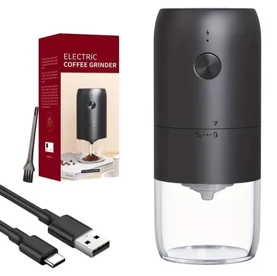 Obrázek produktu pro Elektrický mlýnek na kávu, keramický mlecí mechanismus, nastavitelná hrubost mletí, KMDJ-2A