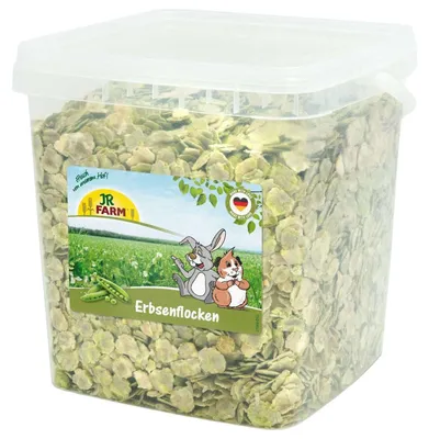 Productafbeelding van JR Farm Erwtenvlokken, 2,5 kg, emmer