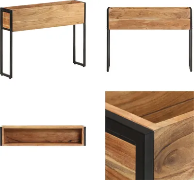 Obrázek produktu pro vidaXL květináč 90x20x68 cm akáciové mangové dřevo - Květináč - Dřevěný květináč - Květináč - Cachepot