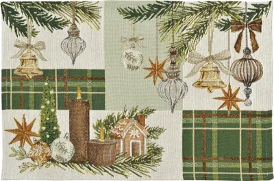 Produktbild von Sander Xmas Decor Patch 32x48 eckig - 40 original - Tischset
