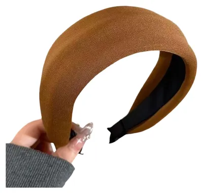 Produktbild von Damen-Haarreif aus Vliesstoff mit breiter Krempe, ideal zum Abschminken, Gesicht waschen und Schminken, kleiner Haarreif, Haaraccessoire