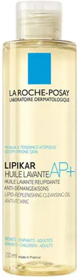 Obrázek produktu pro Zvláčňující sprchový a koupelový olej pro citlivou pokožku Lipikar Huile Lavante AP+ (Lipid-Replenishing Cleansing Oil), 1000 ml