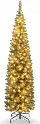 Immagine prodotto di Albero di Natale artificiale a LED CM25009DE-15, 150 cm