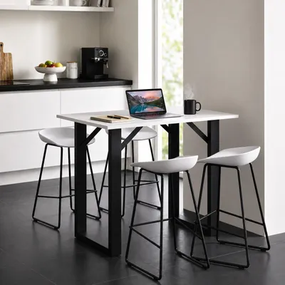 Produktbild von VCM Bartisch 140x50 cm, Tresen, Stehtisch, hoher Tisch, Bartresen, Hochtisch - Xona