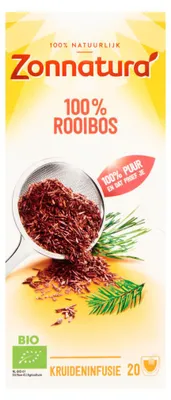 Productafbeelding van Zonnatura Rooibos 100 procent (20 gr)