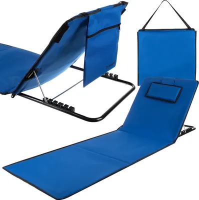 Produktbild von Strandmatte mit Rückenlehne + Kopfkissen Trizand 23617