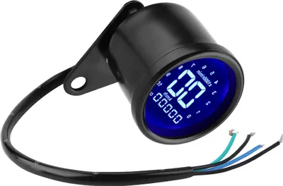 Produktbild von Motorrad-Tachometer, LCD-Drehzahlmesser mit stabiler Leistung, direkter Ersatz für Fahrer aus hochwertigen Materialien für das Auto