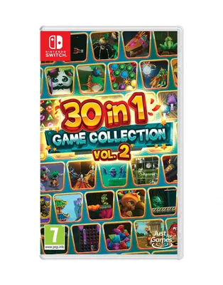 A collage of game screenshots on a Nintendo Switch game case.