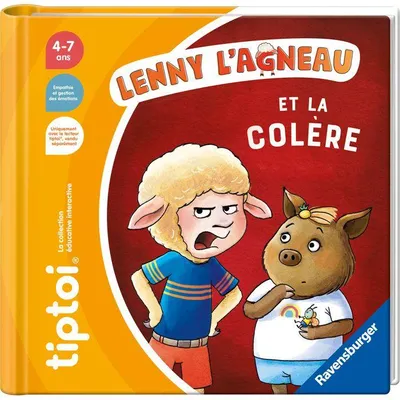 Image de Livre Interactif Ravensburger tiptoi Lenny l'agneau et la colère, Jeu éducatif électronique, Dès 4 ans