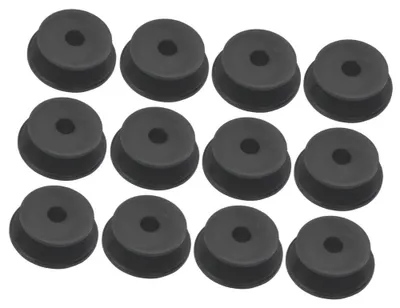 Produktbild von 12 Stück - Rundknopf Ø 24/30 mm für 6 - 8 mm Seil Expanderseil - Planenknopf