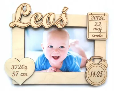 Produktbild von Najbar Gravur Fotorahmen personalisierte Taufgeschenk