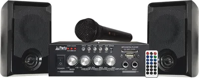 Produktbild von Party Party-Ka100 Karaoke Set 2X50W Mit Usb Sd Bluetooth