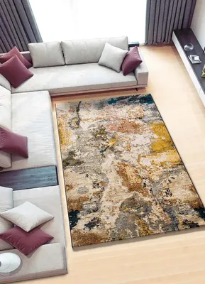 Produktbild von ATTICGO Kurzflorteppich ANOUK Abstrakt in Mehrfarbig, 80x150 cm