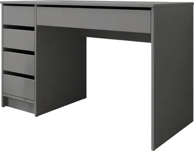 Produktbild von MIRJAN24 Schreibtisch / Schminktisch Ada, Elegante Kosmetiktisch, Frisiertisch, Modern Schlafzimmer (Anthrazit)