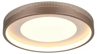 Produktbild von Trio - Deckenleuchte SOLEA - Braun - 40x40x7.5 cm