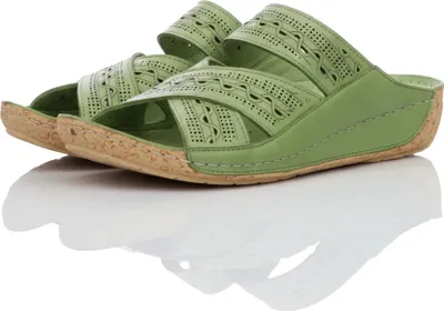 Produktbild von Gemini Damen Pantolette grün Größe 42