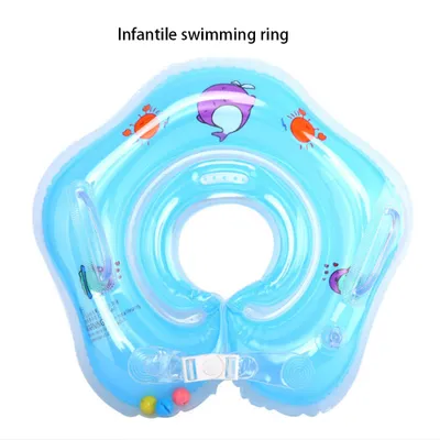 Produktbild von Aufblasbarer Baby-Nackenring-Schwimmring,blau