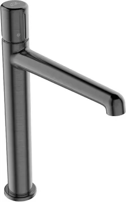 Obrázek produktu pro Designová umyvadlová baterie stojánková grafitová