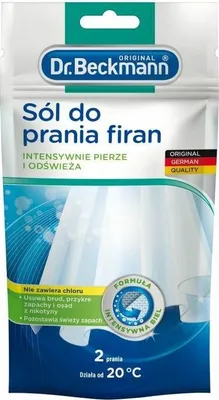 Imagen del producto de Dr. Beckmann, sal limpiadora y blanqueadora para cortinas, 80g