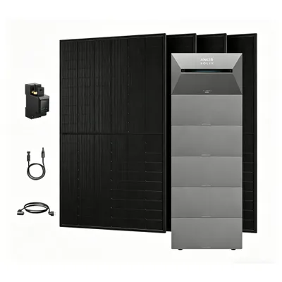 Produktbild von Powerness Balkonkraftwerk mit Speicher, Anker SOLIX Solarbank 3 E2700 Pro mit 5x BP2700 Erweiterungsakku und 2000W PV Panel & Smarter Zähler 0% VAT